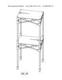 MODULAR FOLDING TABLE diagram and image