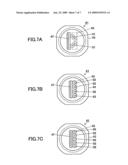 Resin ejection nozzle, resin encapsulation method, and electronic part assembly diagram and image