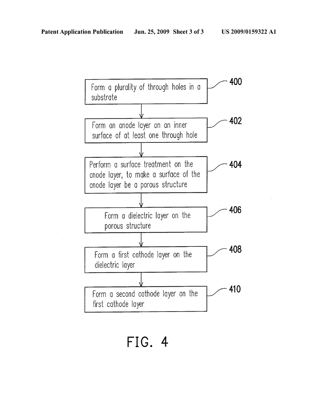 THROUGH HOLE CAPACITOR AND METHOD OF MANUFACTURING THE SAME - diagram, schematic, and image 04