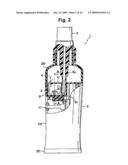 Electrolyzed water generating and spraying device diagram and image