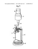 Electrolyzed water generating and spraying device diagram and image