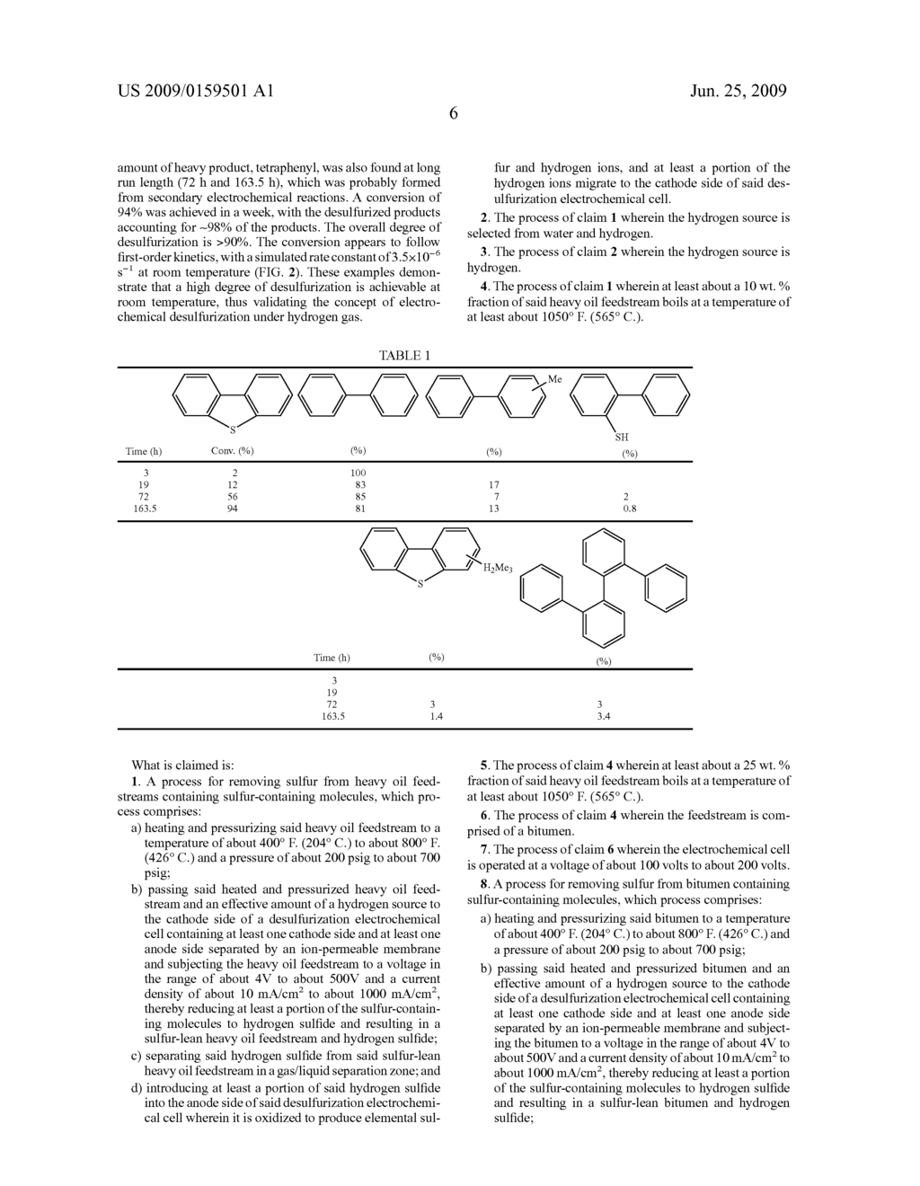 Electrodesulfurization of heavy oils using a divided electrochemical cell - diagram, schematic, and image 11