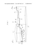 MOUNTING STRUCTURE OF EXHAUST PIPE SYSTEM IN VEHICLE diagram and image