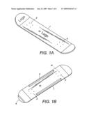 Skateboard Deck and Spring-Based Truck diagram and image