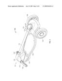 Folding scooter diagram and image