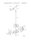 Folding scooter diagram and image