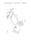 Folding scooter diagram and image