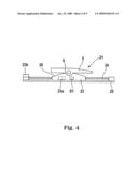 Adjusting device, air deflecting system, control member and device enabling aerodynamic resistance of a semi-trailer to be reduced diagram and image