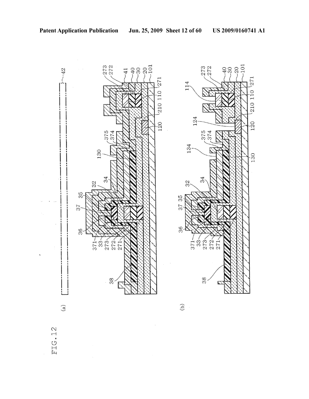 ELECTRO-OPTIC DEVICE, AND TFT SUBSTRATE FOR CURRENT CONTROL AND METHOD FOR MANUFACTURING THE SAME - diagram, schematic, and image 13