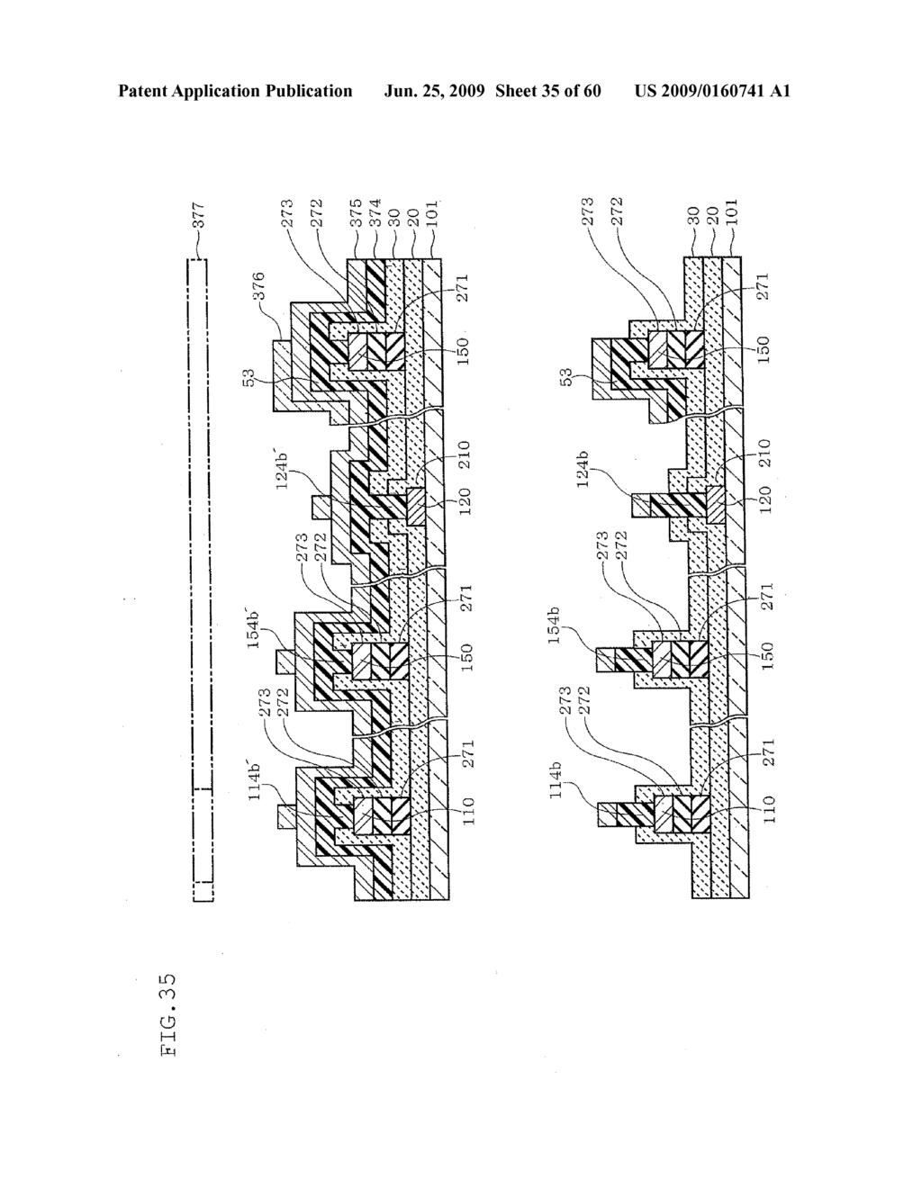 ELECTRO-OPTIC DEVICE, AND TFT SUBSTRATE FOR CURRENT CONTROL AND METHOD FOR MANUFACTURING THE SAME - diagram, schematic, and image 36