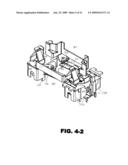 Novel circuit interrupting device with interconnecting reset and test buttons diagram and image