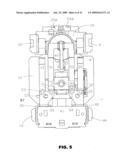 Novel circuit interrupting device with interconnecting reset and test buttons diagram and image