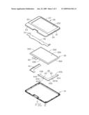 FRAME FOR FLAT PANEL DISPLAY diagram and image