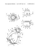 Lighting Device Having Forward Directed Heat Sink Assembly diagram and image