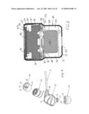 Component for noise reducing earphone diagram and image