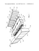 Dowel assembly for a furniture system diagram and image