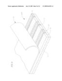 STRIPED ADHESIVE CONSTRUCTION AND METHOD AND DIE FOR MAKING SAME diagram and image