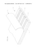 STRIPED ADHESIVE CONSTRUCTION AND METHOD AND DIE FOR MAKING SAME diagram and image