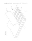 STRIPED ADHESIVE CONSTRUCTION AND METHOD AND DIE FOR MAKING SAME diagram and image