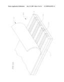 STRIPED ADHESIVE CONSTRUCTION AND METHOD AND DIE FOR MAKING SAME diagram and image