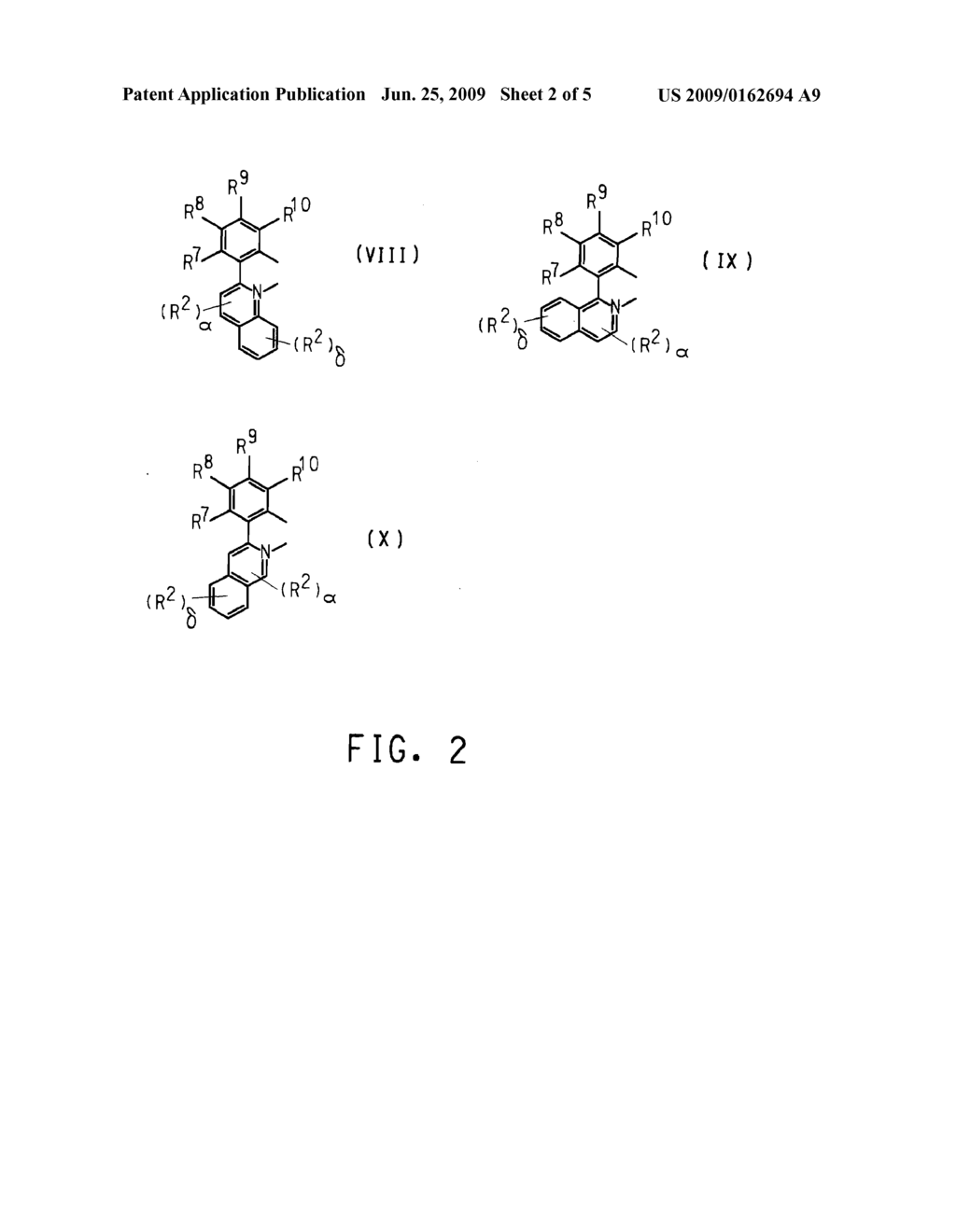 ELECTROLUMINESCENT IRIDIUM COMPOUNDS HAVING RED-ORANGE OR RED EMISSION AND DEVICES MADE WITH SUCH COMPOUNDS - diagram, schematic, and image 03