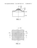 Method for forming light-transmitting regions diagram and image