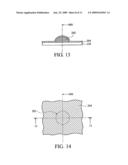 Method for forming light-transmitting regions diagram and image