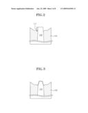 METHOD FOR MANUFACTURING A SEMICONDUCTOR DEVICE CAPABLE OF PREVENTING THE DECREASE OF THE WIDTH OF AN ACTIVE REGION diagram and image