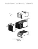 Connector having both press-fit pins and high-speed conductive resilient surface contact elements diagram and image