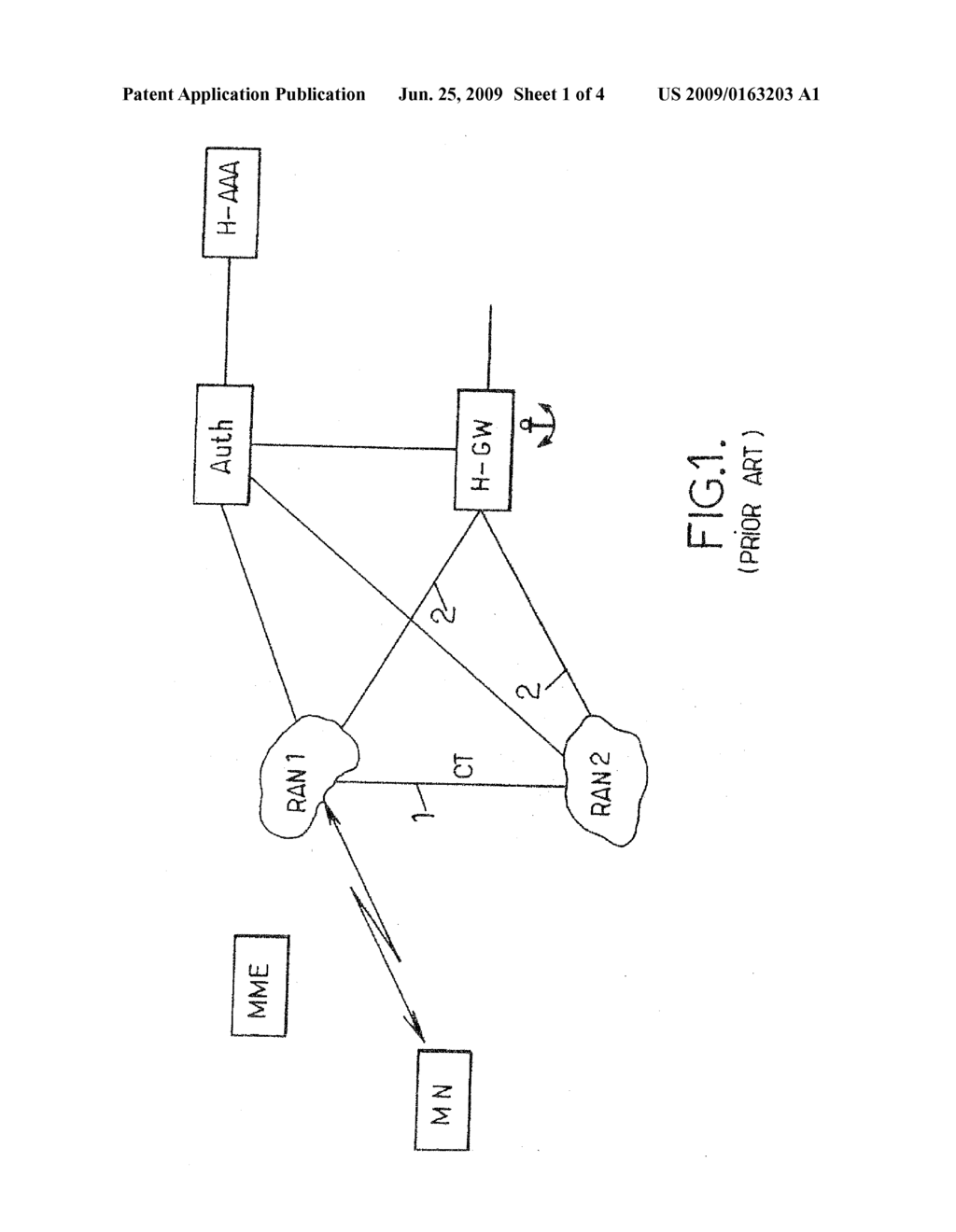 Method and Wireless System for Achieving Local Anchoring of a Mobile Node - diagram, schematic, and image 02