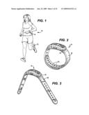 WEARABLE DEVICE ASSEMBLY HAVING ATHLETIC FUNCTIONALITY diagram and image