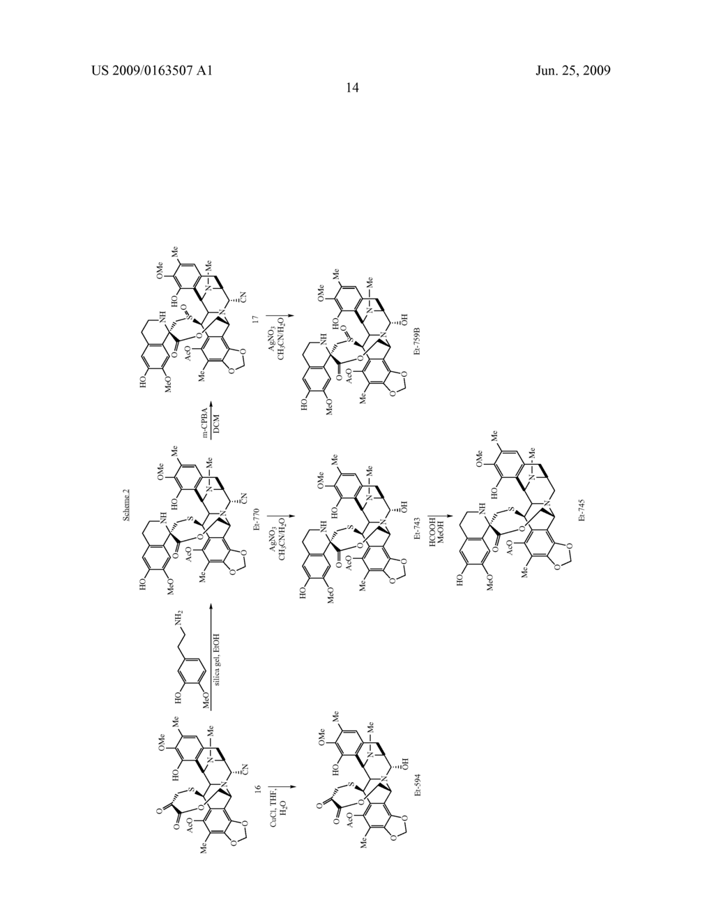 SYNTHESIS OF NATURALLY OCCURING ECTEINASCIDINS AND RELATED COMPOUNDS - diagram, schematic, and image 15