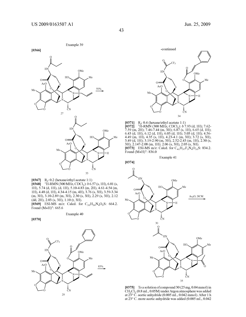 SYNTHESIS OF NATURALLY OCCURING ECTEINASCIDINS AND RELATED COMPOUNDS - diagram, schematic, and image 44