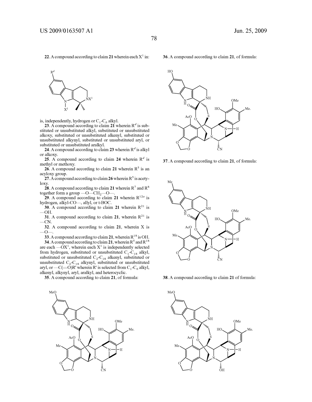 SYNTHESIS OF NATURALLY OCCURING ECTEINASCIDINS AND RELATED COMPOUNDS - diagram, schematic, and image 79