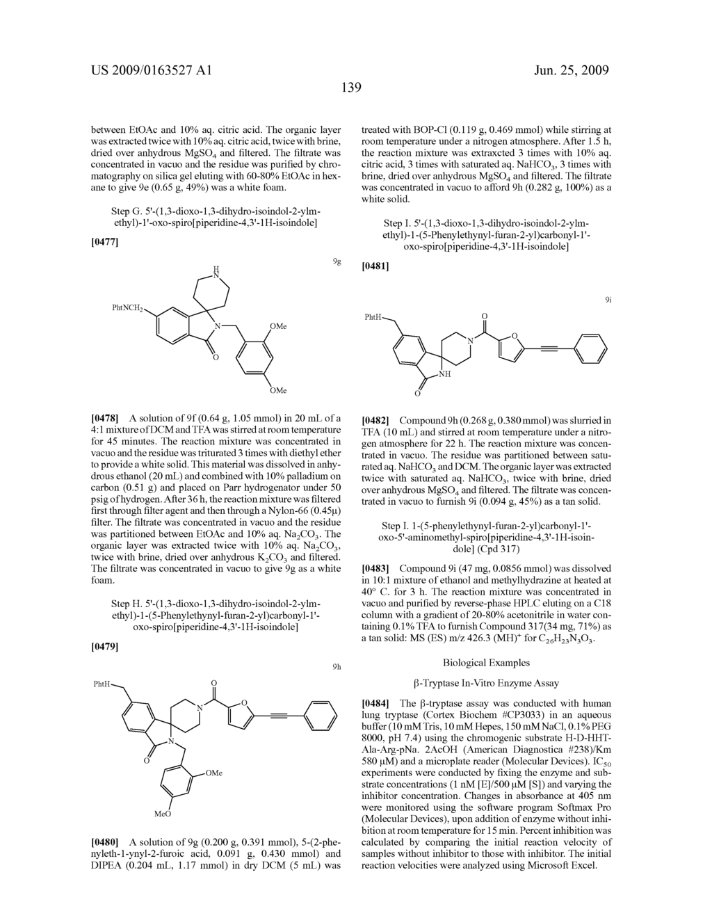Spiropiperidines for use as tryptase inhibitors - diagram, schematic, and image 144