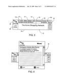 System and method of consistent internet web site banners that provide portal-like functionality diagram and image