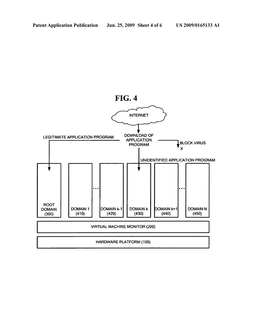 SYSTEM FOR EXECUTING PROGRAM USING VIRTUAL MACHINE MONITOR AND METHOD OF CONTROLLING THE SYSTEM - diagram, schematic, and image 05