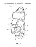 HOCKEY GLOVE diagram and image