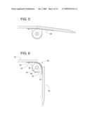 SEAL FOR A DOCK LEVELER LIP HINGE diagram and image