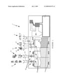 Waste disposal plant and related process diagram and image