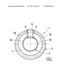 Fixing System for a Component of a Turbojet Pod diagram and image