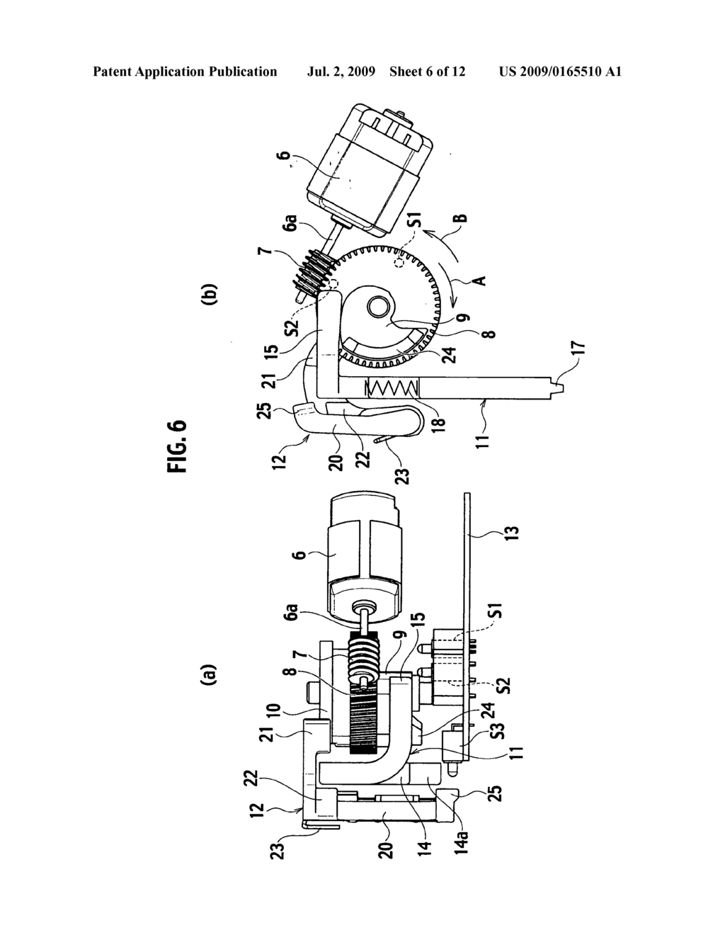 Electric Steering Lock Device - diagram, schematic, and image 07