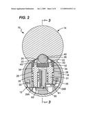 LOCK PORTION WITH PIEZO-ELECTRIC ACTUATOR AND ANTI-TAMPER CIRCUIT diagram and image