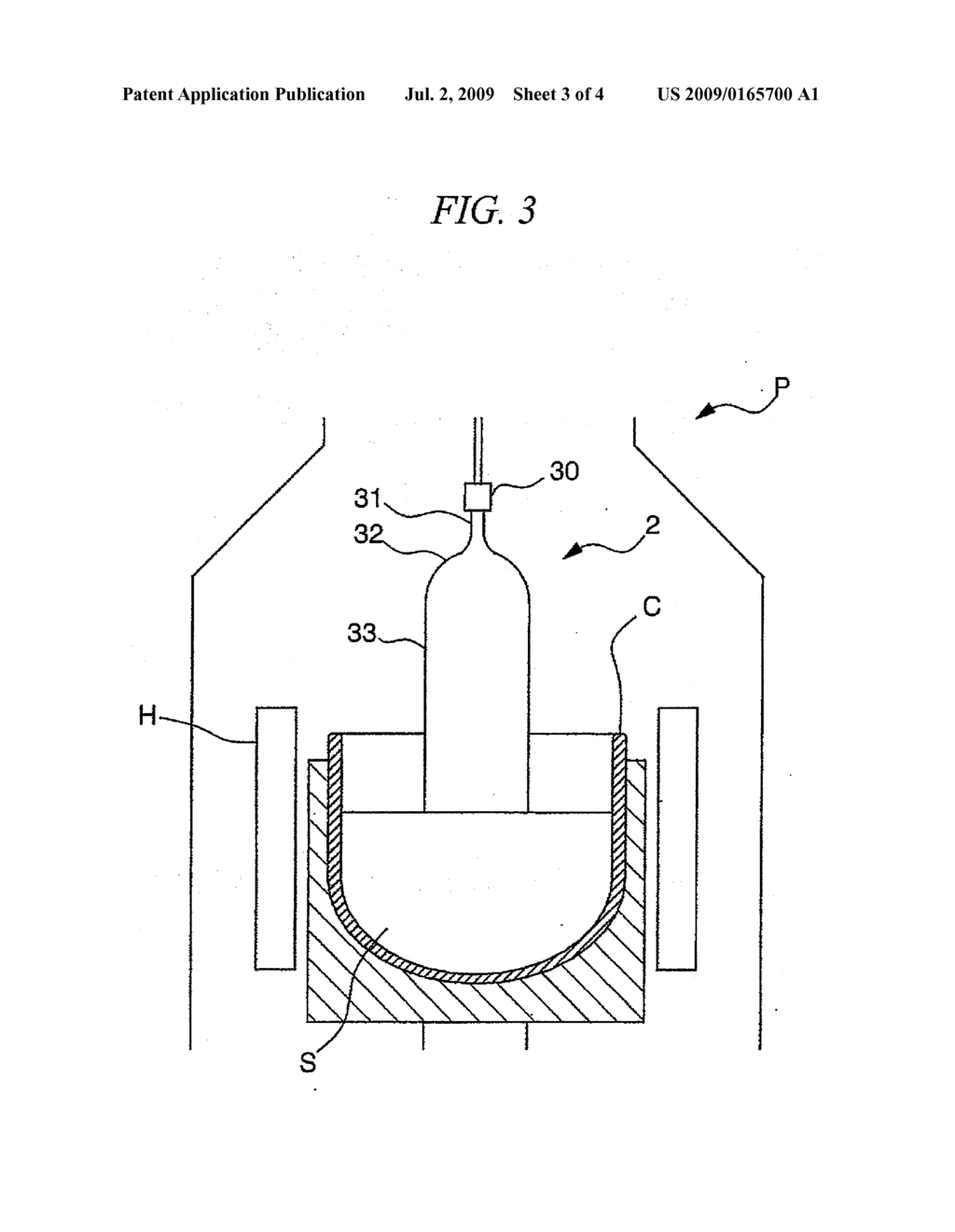 INNER CRYSTALLIZATION CRUCIBLE AND PULLING METHOD USING THE CRUCIBLE - diagram, schematic, and image 04