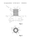 Method for mounting a mould for casting a cast part from a metal melt diagram and image