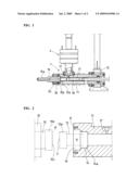 INJECTION CYLINDER IN INJECTION APPARATUS FOR MOLDING METAL MATERIAL diagram and image