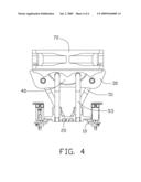 HEAT DISSIPATION DEVICE HAVING HEAT PIPES FOR SUPPORTING HEAT SINK THEREON diagram and image