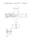 Telescoping wing and airfoil control mechanism diagram and image