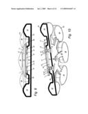 Suction cup mounting platform having flexible base diagram and image