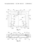 Protective cookbook stand diagram and image